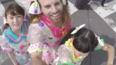 Beard Dude Having Fun With Two Sweet Japanese Girls