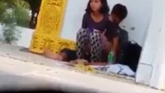 Thai Teen Caught Banging