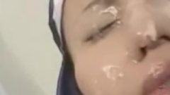 Japanese Teen Nun Does Bukkake