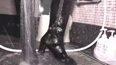 Wet And Sticky Boots Scene 19