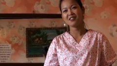 Filipino Hotel Maid Ruined In The Bum By Guest