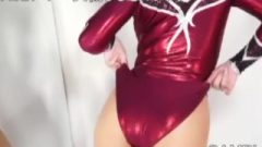 Thai Leotard Shiny Pantyhose Tease 2