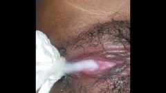 Nippon Nubile Hairy Twat Full Of Sperm Bigload Dripping Creampie Pregnant