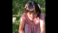 Pretty Small Nippon Plays With & Rides Daddy’s Cock In The Park Full Clip