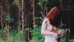 Tiny Female Of Tatted Asia In The Park Nuda E Indecente