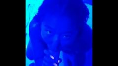 Uv Nails Blow Job, Ejaculates On Horny Nippon Face.