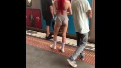 Japanese Whore At Train Station