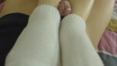 Asian Footjob