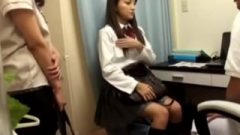 Asian School Girl Massage